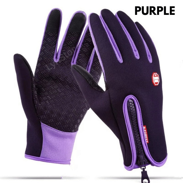 Polar Fleece Riding Gloves — Warm, Stylish & Anti-Skid