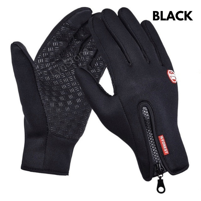 Polar Fleece Riding Gloves — Warm, Stylish & Anti-Skid