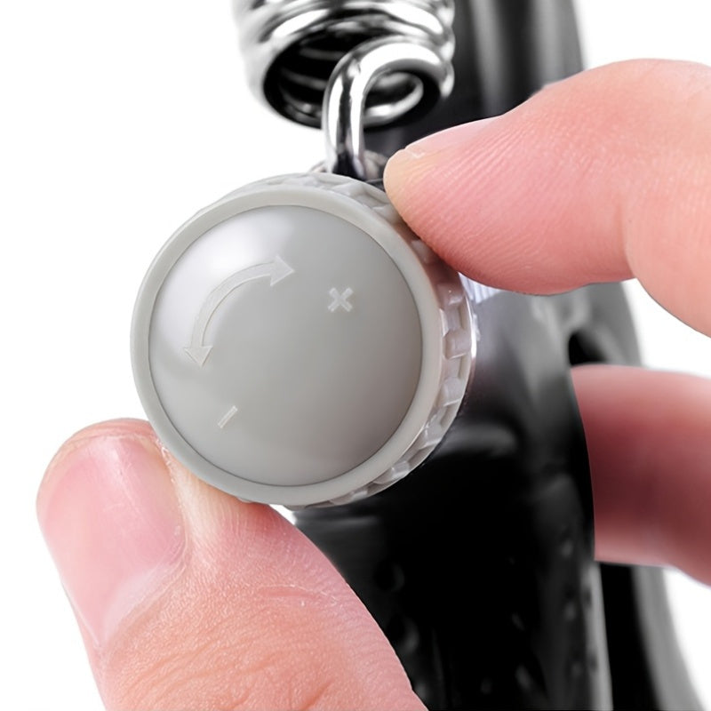 Adjustable R-Shaped Spring Hand Gripper — Strengthen Your Grip Anywhere