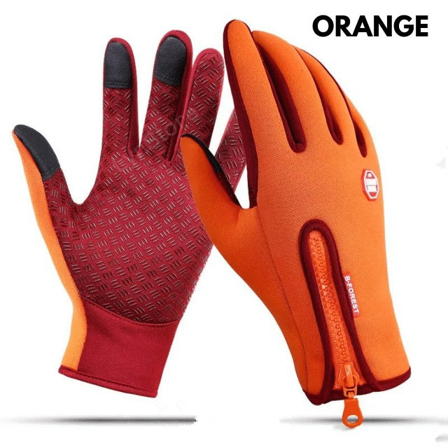 Polar Fleece Riding Gloves — Warm, Stylish & Anti-Skid