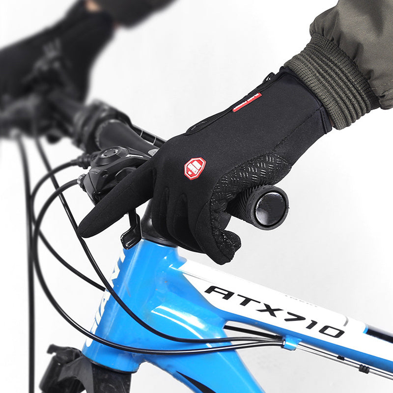 Polar Fleece Riding Gloves — Warm, Stylish & Anti-Skid