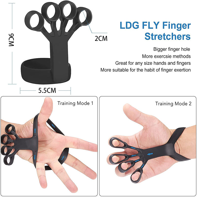 💪 Silicone Finger Puller — Strengthen, Stretch &amp; Soothe Your Fingers Anywhere