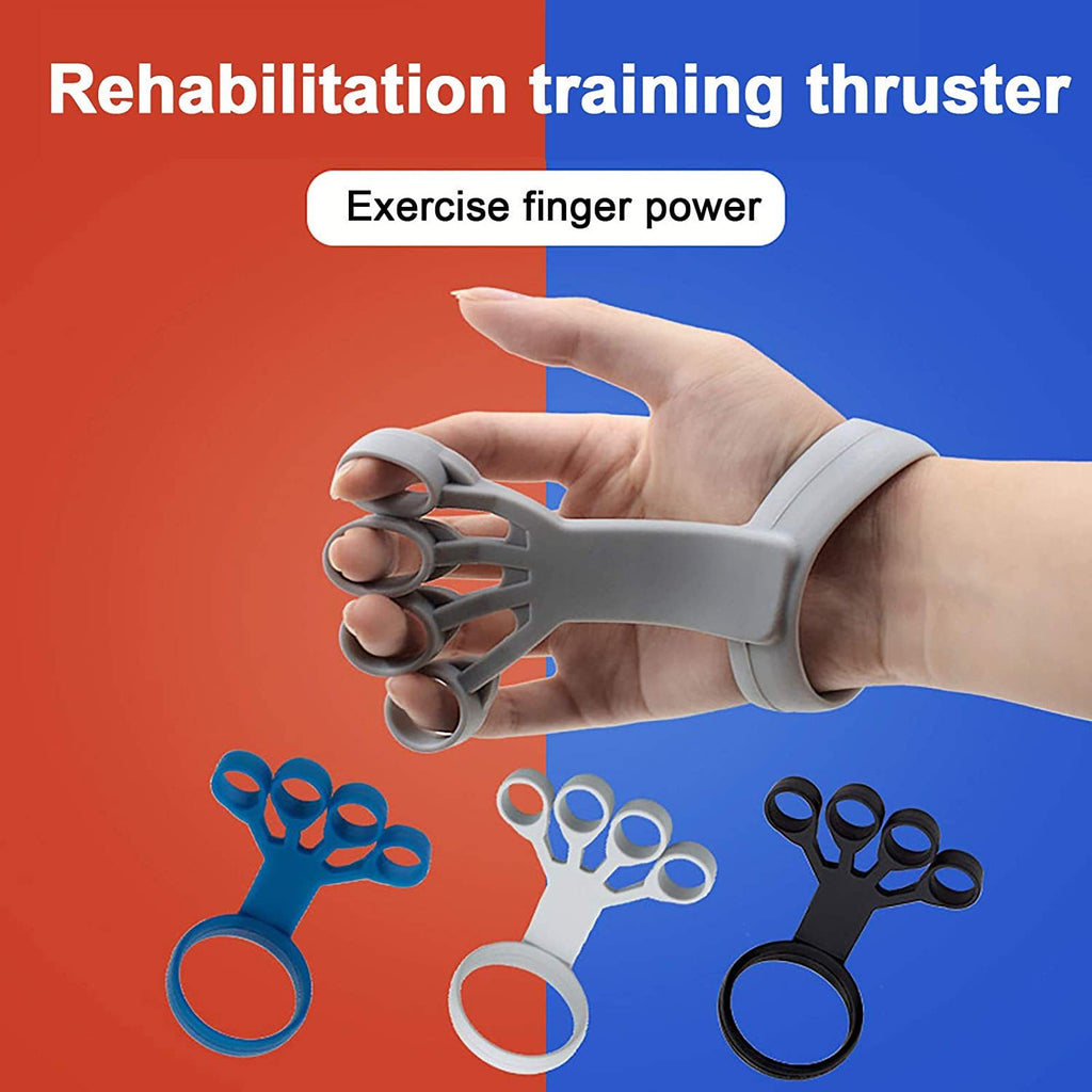 💪 Silicone Finger Puller — Strengthen, Stretch &amp; Soothe Your Fingers Anywhere