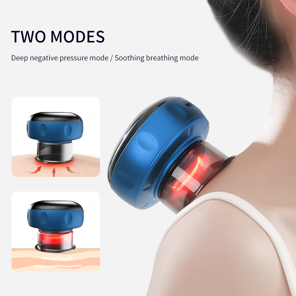 Smart Breathing Massager — Advanced Cupping, Scraping &amp; Massage in One Device